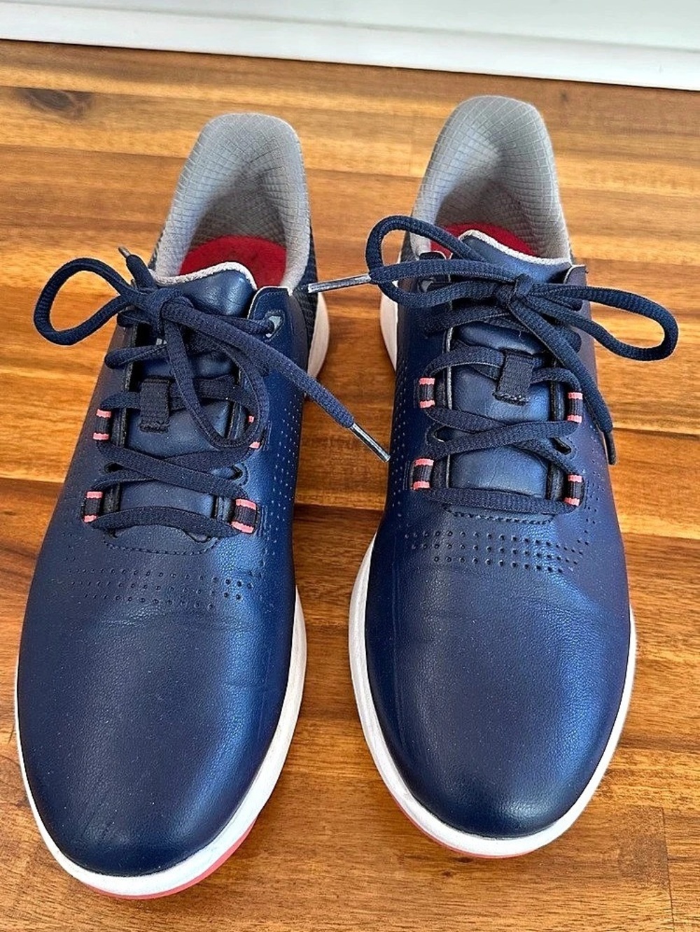 Reebok 92374 Men's Athletic Shoes Blue & Red US 9.5